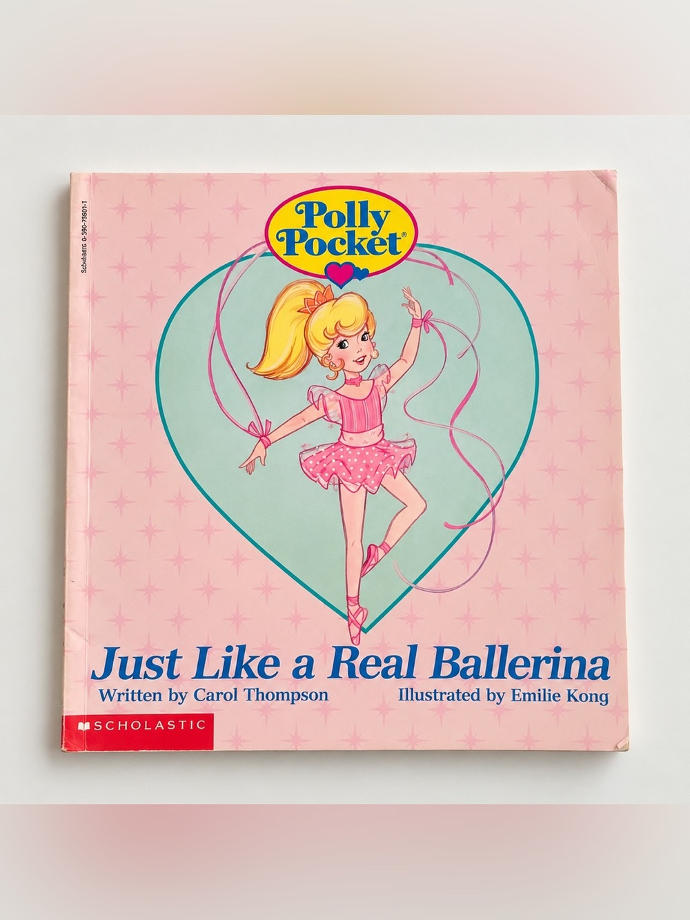 Vintage 1996 Polly Pocket Just Like a Real Ballerina Book